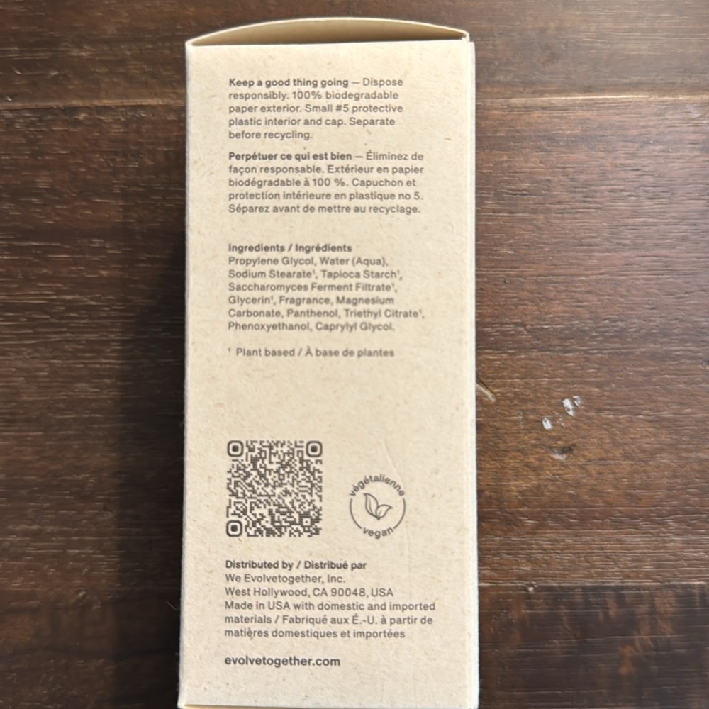 Evolve Together Havana Deodorant - Cardamom Wood - Picture 3 of 4